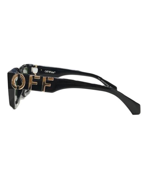 OFFWHITE（オフホワイト）OFFWHITE (オフホワイト) サングラス ブラック サイズ:54□20-145の古着・服飾アイテム