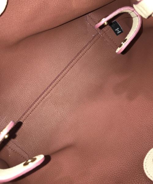 EMPORIO ARMANI（エンポリオ アルマーニ）EMPORIO ARMANI (エンポリオ アルマーニ) MyEA 2WAYショルダーバッグ ベージュの古着・服飾アイテム