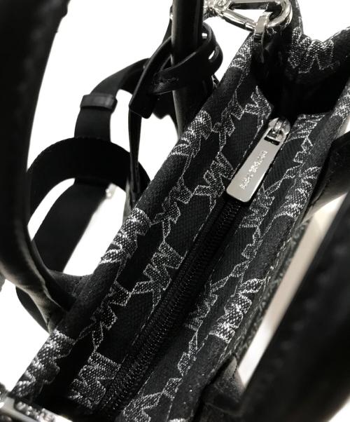 MICHAEL KORS（マイケルコース）MICHAEL KORS (マイケルコース) ミレラ スモール ショッパー トップジップ クロスボディ ブラックの古着・服飾アイテム