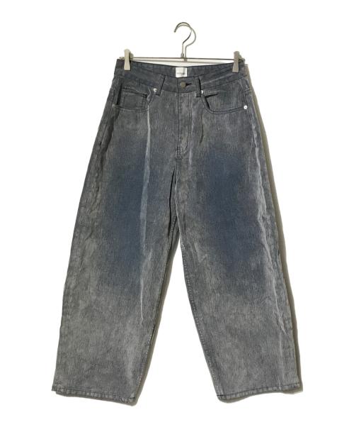 MUSUBORE（ムスボレ）MUSUBORE (ムスボレ) flocky wide denim PT インディゴ サイズ:Oの古着・服飾アイテム