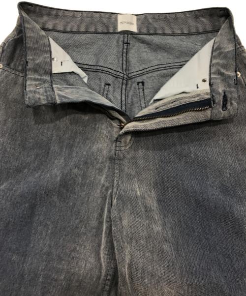 MUSUBORE（ムスボレ）MUSUBORE (ムスボレ) flocky wide denim PT インディゴ サイズ:Oの古着・服飾アイテム