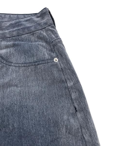 MUSUBORE（ムスボレ）MUSUBORE (ムスボレ) flocky wide denim PT インディゴ サイズ:Oの古着・服飾アイテム