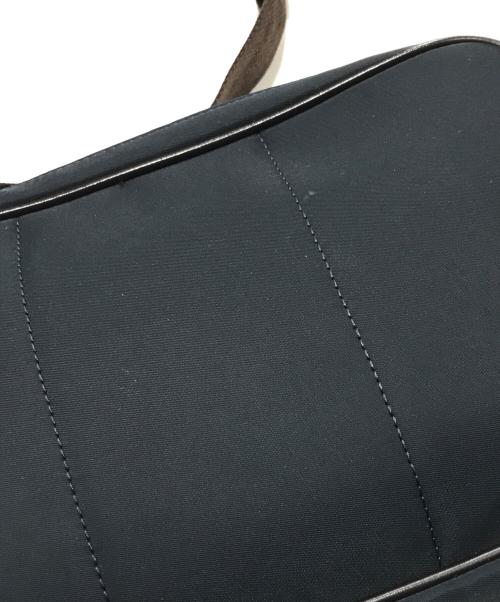 BURBERRY BLACK LABEL（バーバリーブラックレーベル）BURBERRY BLACK LABEL (バーバリーブラックレーベル) ウエストバッグ ネイビー×ブラウンの古着・服飾アイテム