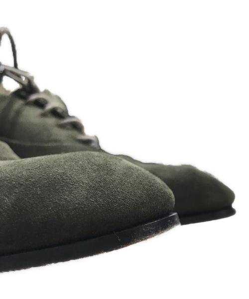 Santoni（サントーニ）Santoni (サントーニ) スエードレースアップシューズ カーキ サイズ:23.5の古着・服飾アイテム