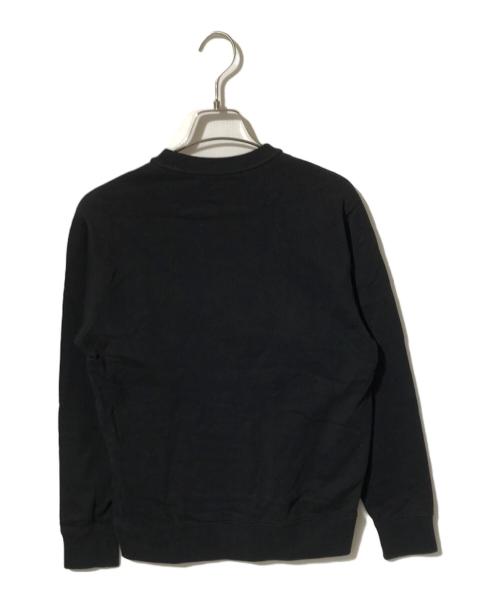 KENZO（ケンゾー）KENZO (ケンゾー) Classic Tiger スウェットシャツ/ロゴスウェット ブラック×ブルー サイズ:XSの古着・服飾アイテム