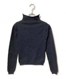 ISSEY MIYAKE（イッセイミヤケ）の古着「ハイネックニット」｜ブラック