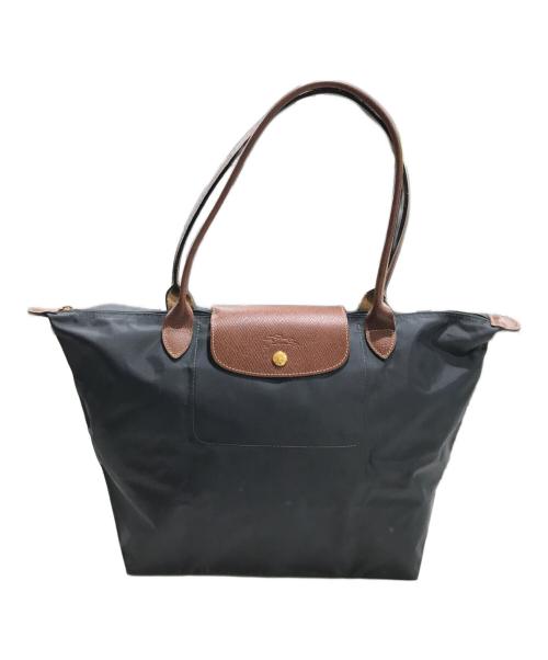 LONGCHAMP（ロンシャン）LONGCHAMP (ロンシャン) ル プリアージュ L/トートバッグ ネイビーの古着・服飾アイテム