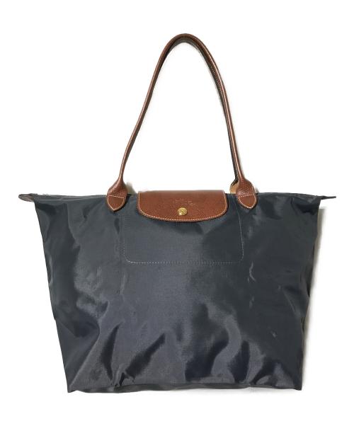 LONGCHAMP（ロンシャン）LONGCHAMP (ロンシャン) ル プリアージュ L/トートバッグ ネイビーの古着・服飾アイテム
