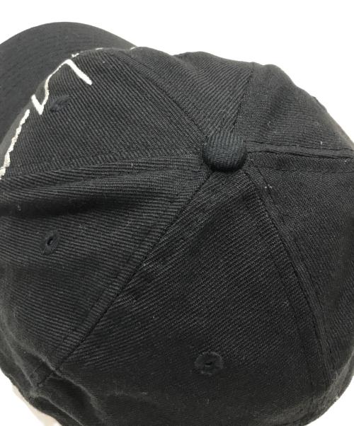 Yohji Yamamoto pour homme（ヨウジヤマモト プールオム）Yohji Yamamoto pour homme (ヨウジヤマモト プールオム) New Era (ニューエラ) キャップ ブラックの古着・服飾アイテム