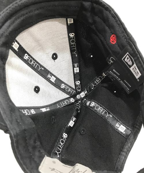 Yohji Yamamoto pour homme（ヨウジヤマモト プールオム）Yohji Yamamoto pour homme (ヨウジヤマモト プールオム) New Era (ニューエラ) キャップ ブラックの古着・服飾アイテム