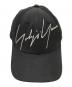 Yohji Yamamoto pour homme (ヨウジヤマモト プールオム) New Era (ニューエラ) キャップ ブラック：7000円