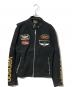 VANSON（バンソン）の古着「2WAYコットンライダースジャケット」｜ブラック