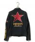 VANSON (バンソン) 2WAYコットンライダースジャケット ブラック サイズ:L：10000円