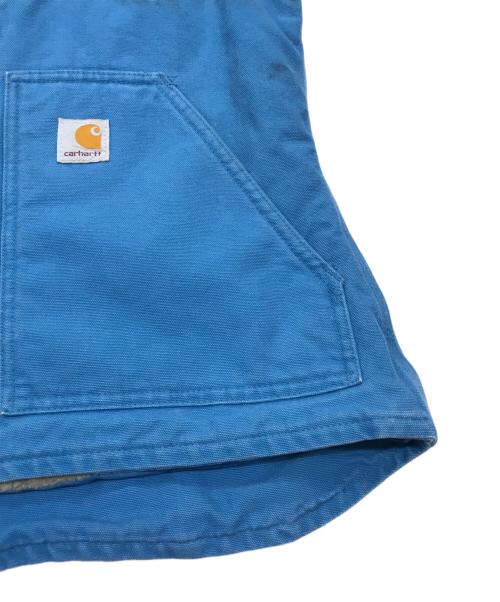 CarHartt（カーハート）CarHartt (カーハート) ダックベスト ブルー サイズ:Sの古着・服飾アイテム