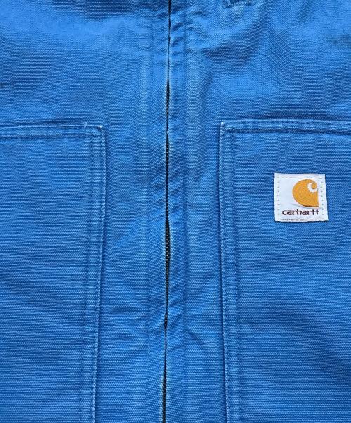 CarHartt（カーハート）CarHartt (カーハート) ダックベスト ブルー サイズ:Sの古着・服飾アイテム