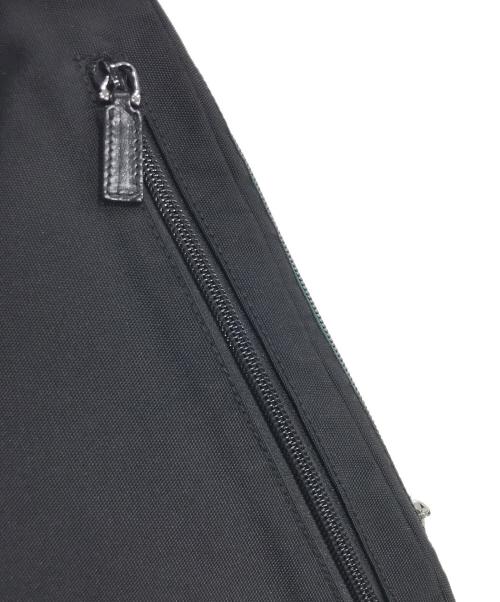 GUCCI（グッチ）GUCCI (グッチ) シェリーライン ナイロン ウエストポーチ ブラックの古着・服飾アイテム
