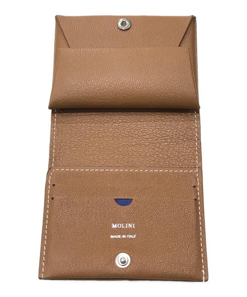 MOLINI（モリニ）MOLINI (モリニ) 2つ折り財布 ブラウンの古着・服飾アイテム