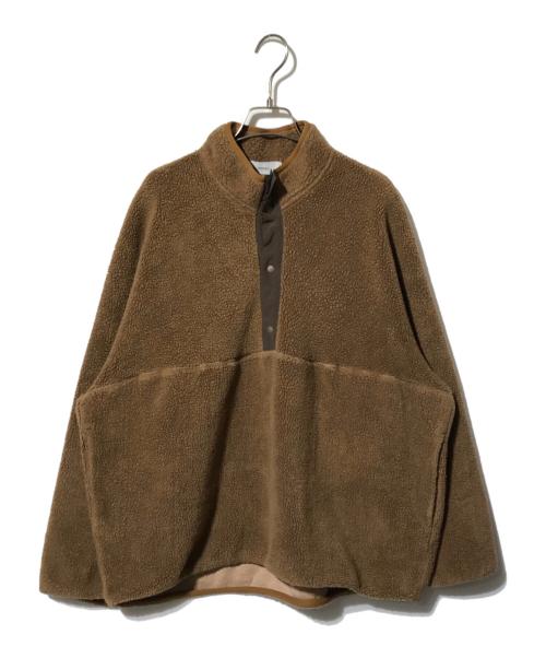 Graphpaper（グラフペーパー）Graphpaper (グラフペーパー) ウールボアハイネックプルオーバー ブラウン サイズ:2の古着・服飾アイテム