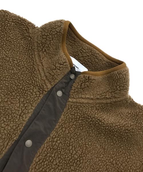 Graphpaper（グラフペーパー）Graphpaper (グラフペーパー) ウールボアハイネックプルオーバー ブラウン サイズ:2の古着・服飾アイテム