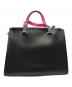 Kate Spade (ケイトスペード) 2WAYバッグ ブラック×ピンク：7000円