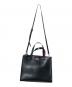 中古・古着 Kate Spade (ケイトスペード) 2WAYバッグ ブラック×ピンク：7000円