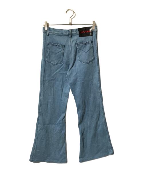 LUU DAN（ルーダン）LUU DAN (ルーダン) スネークデニムパンツ インディゴ サイズ:28の古着・服飾アイテム