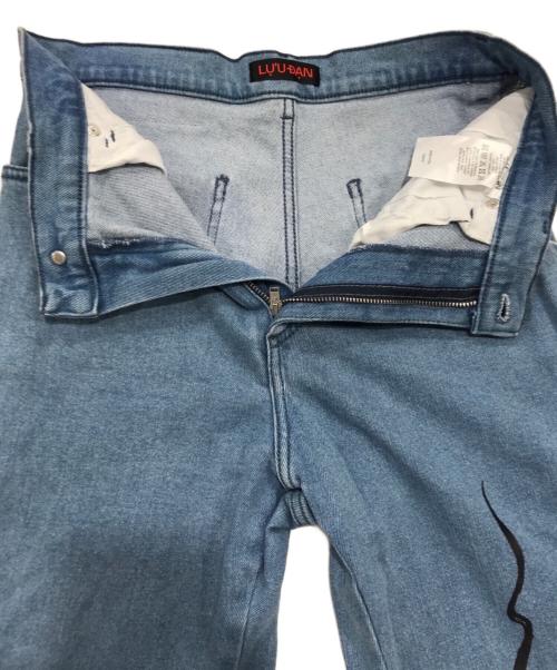 LUU DAN（ルーダン）LUU DAN (ルーダン) スネークデニムパンツ インディゴ サイズ:28の古着・服飾アイテム