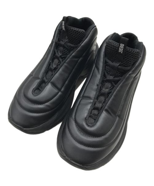 DIESEL（ディーゼル）DIESEL (ディーゼル) S-D-RUNNER X/スニーカー ブラック サイズ:US7.5/EUR40の古着・服飾アイテム