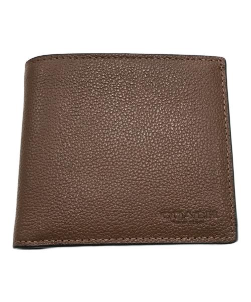 COACH（コーチ）COACH (コーチ) 2つ折り財布 ブラウンの古着・服飾アイテム