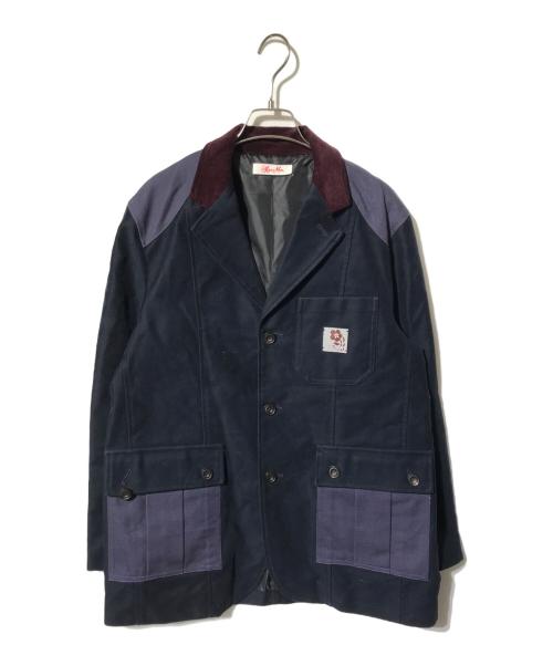 SYUMAN.（シュウマン）SYUMAN. (シュウマン) ワーカージャケット/テーラードジャケット ネイビー サイズ:1の古着・服飾アイテム