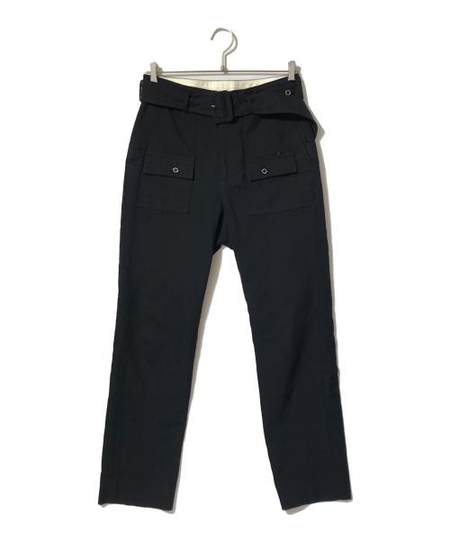 DAIRIKU（ダイリク）DAIRIKU (ダイリク) ブッシュディテールスラックス ブラック サイズ:29の古着・服飾アイテム