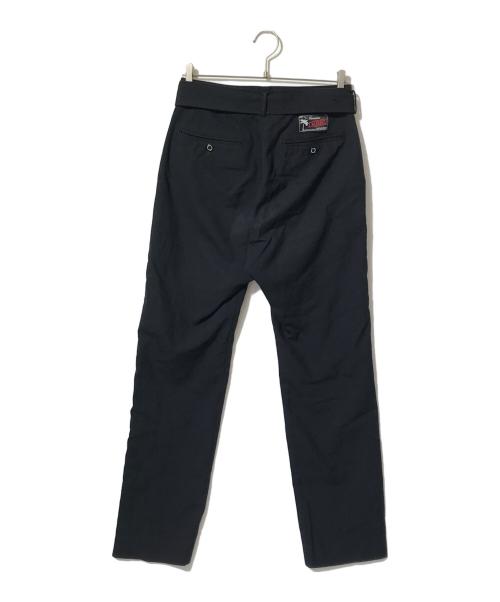 DAIRIKU（ダイリク）DAIRIKU (ダイリク) ブッシュディテールスラックス ブラック サイズ:29の古着・服飾アイテム