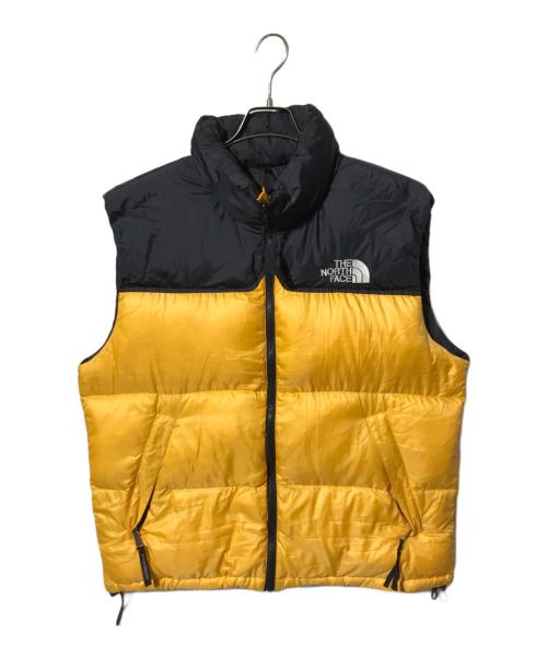 THE NORTH FACE（ザ ノース フェイス）THE NORTH FACE (ザ ノース フェイス) ヌプシダウンベスト/ダウンベスト イエロー サイズ:Ｌの古着・服飾アイテム