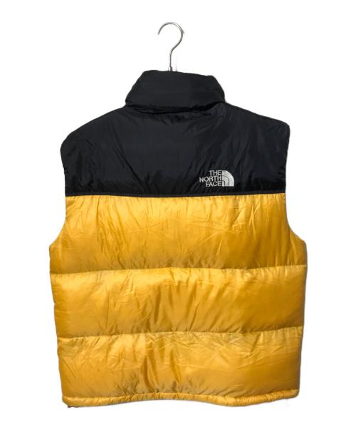THE NORTH FACE（ザ ノース フェイス）THE NORTH FACE (ザ ノース フェイス) ヌプシダウンベスト/ダウンベスト イエロー サイズ:Ｌの古着・服飾アイテム