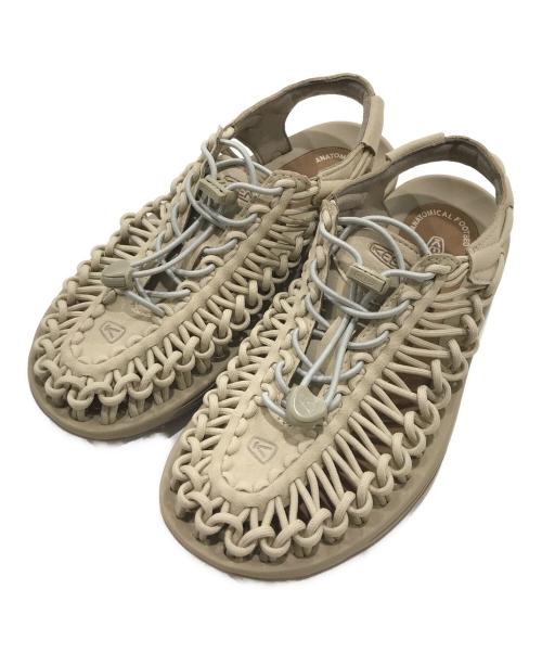 KEEN（キーン）KEEN (キーン) ウィメンズ ユニーク ベージュ サイズ:EU37/US6.5/UK4の古着・服飾アイテム