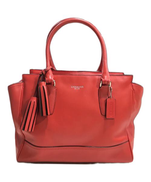 COACH（コーチ）COACH (コーチ) レガシートートバッグ オレンジの古着・服飾アイテム