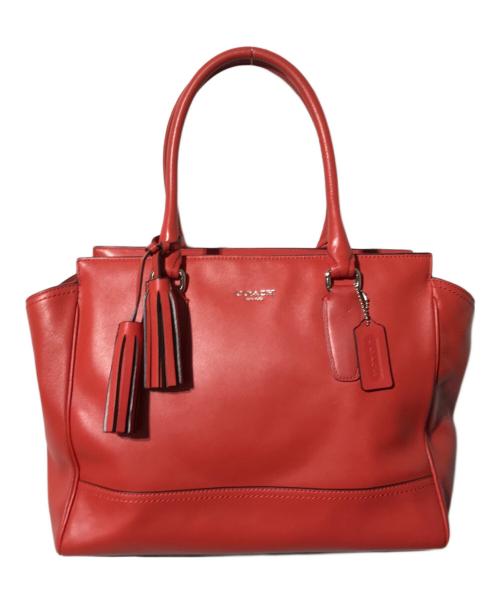 COACH（コーチ）COACH (コーチ) レガシートートバッグ オレンジの古着・服飾アイテム