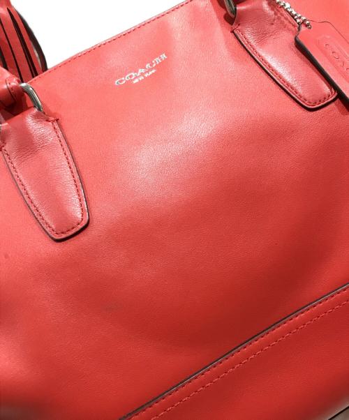 COACH（コーチ）COACH (コーチ) レガシートートバッグ オレンジの古着・服飾アイテム