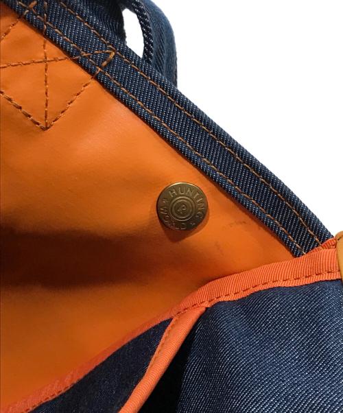 HUNTING WORLD（ハンティングワールド）HUNTING WORLD (ハンティングワールド) 2WAYデニムトートバッグ インディゴの古着・服飾アイテム