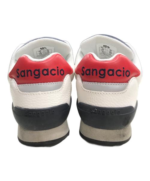 Sangacio（サンガッチョ）SANGACIO (サンガッチョ) にゅーず トリコロール/スニーカー ホワイト サイズ:US6/UK5.5/EU39の古着・服飾アイテム