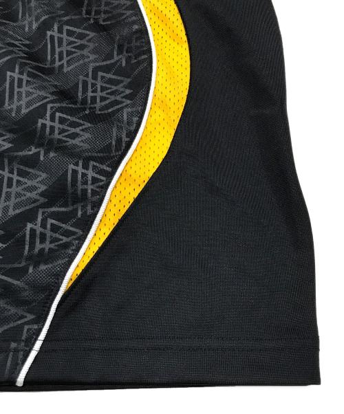 adidas（アディダス）adidas (アディダス) ゲームシャツ ブリングバック リミックス ブラック×イエロー サイズ:Mの古着・服飾アイテム