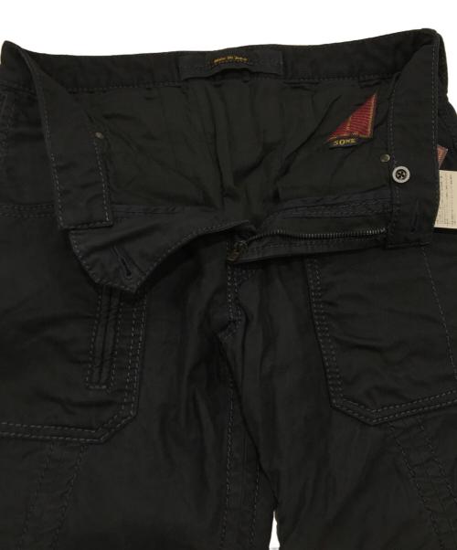 Cherry Sunburst（チェリーサンバースト）Cherry Sunburst (チェリーサンバースト) ステッチフレアパンツ ネイビー サイズ:XLの古着・服飾アイテム