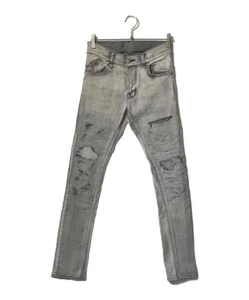 STRUM（ストラム）STRUM (ストラム) 11oz オーガニックコットン ストレッチデニム グレー サイズ:30の古着・服飾アイテム