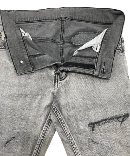 STRUM（ストラム）STRUM (ストラム) 11oz オーガニックコットン ストレッチデニム グレー サイズ:30の古着・服飾アイテム