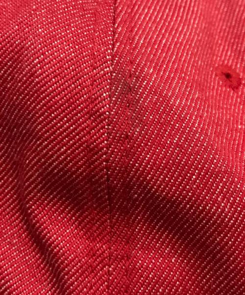 EVISU（エヴィス）EVISU (エヴィス) 刺繍ロゴキャップ レッドの古着・服飾アイテム