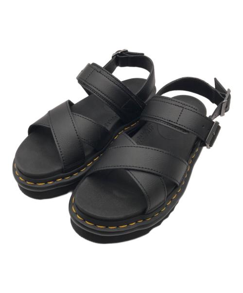 Dr.Martens（ドクターマーチン）Dr.Martens (ドクターマーチン) VOSSⅡ サンダル ブラック サイズ:38の古着・服飾アイテム