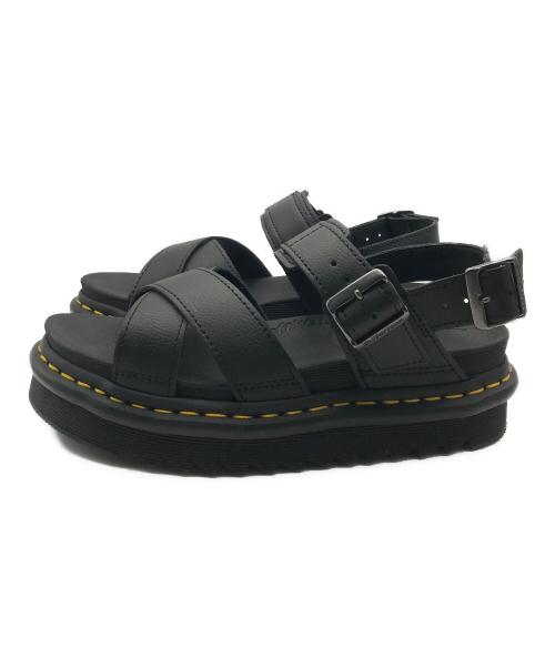Dr.Martens（ドクターマーチン）Dr.Martens (ドクターマーチン) VOSSⅡ サンダル ブラック サイズ:38の古着・服飾アイテム