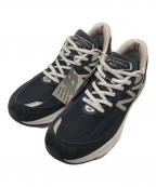 NEW BALANCEニューバランス）の古着「ローカットスニーカー」｜ネイビー