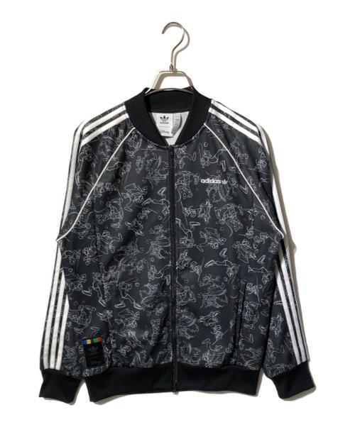adidas（アディダス）adidas (アディダス) DISNEY (ディズニー) トラックジャケット/ジャージ グレー サイズ:XOの古着・服飾アイテム