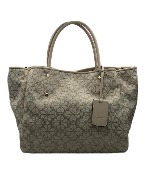 Kate Spade（ケイトスペード）Kate Spade (ケイトスペード) 2WAYバッグ/トート＆ショルダーバッグ ベージュの古着・服飾アイテム